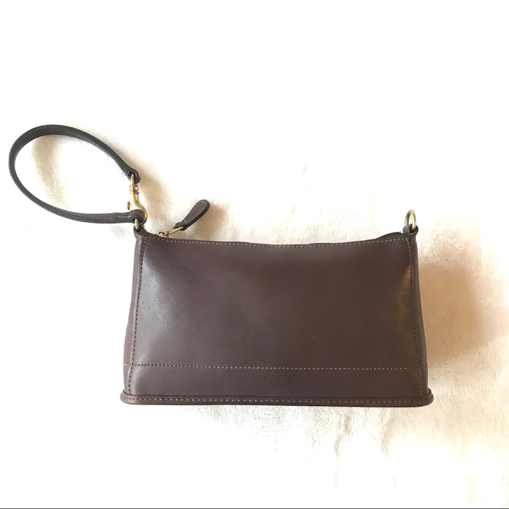Vintage COACH Wristlet in Brown